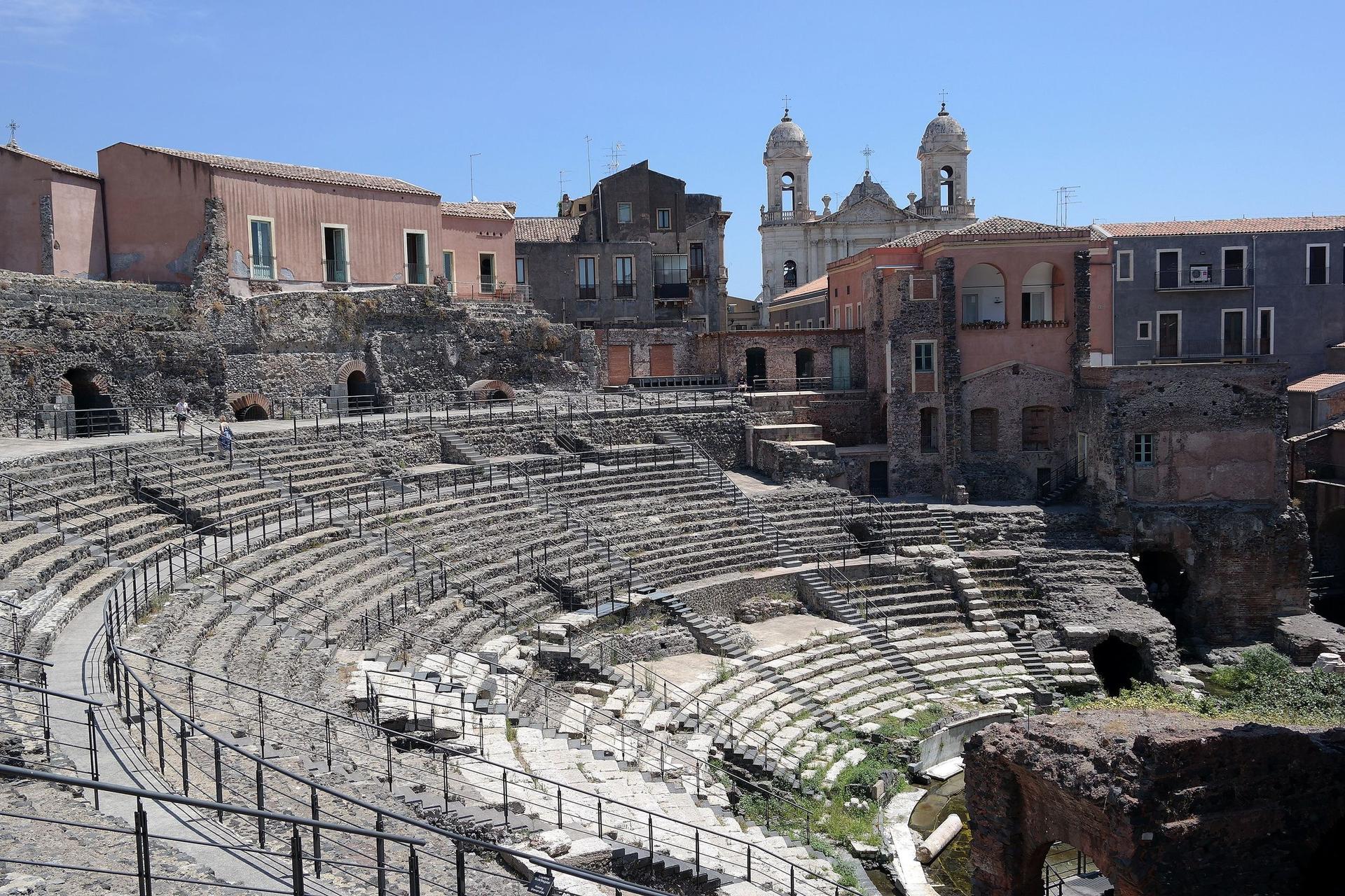 Κατάνια Ρωμαϊκό αμφιθέατρο της Κατάνια