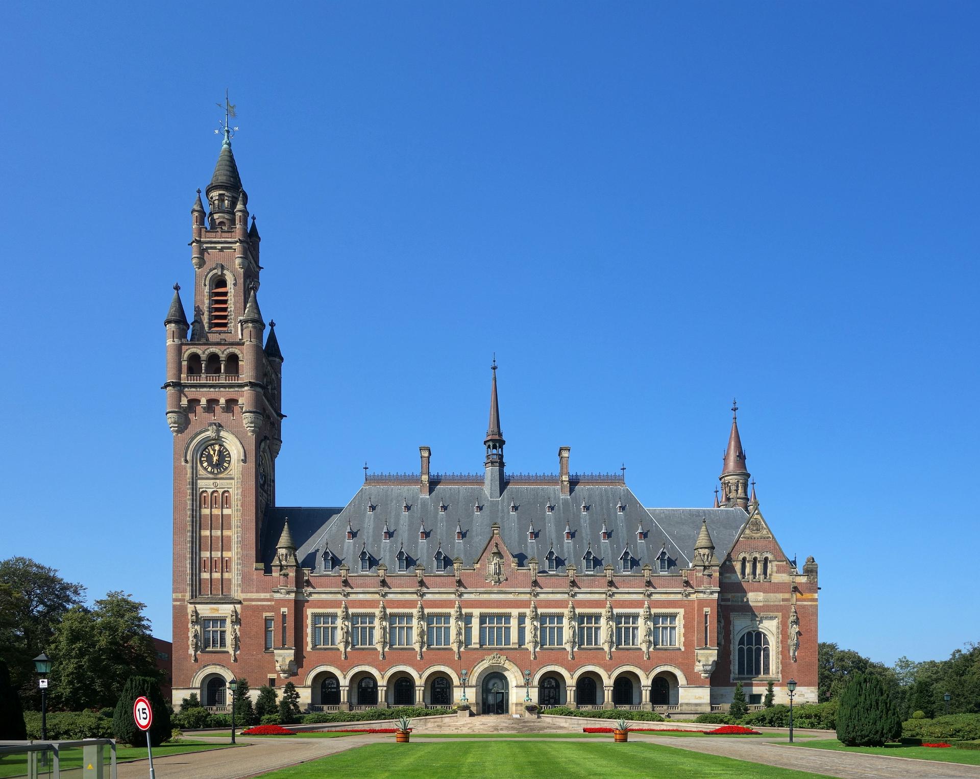 Χάγη Παλάτι της Ειρήνης (Διεθνές δικαστήριο της Χάγης)