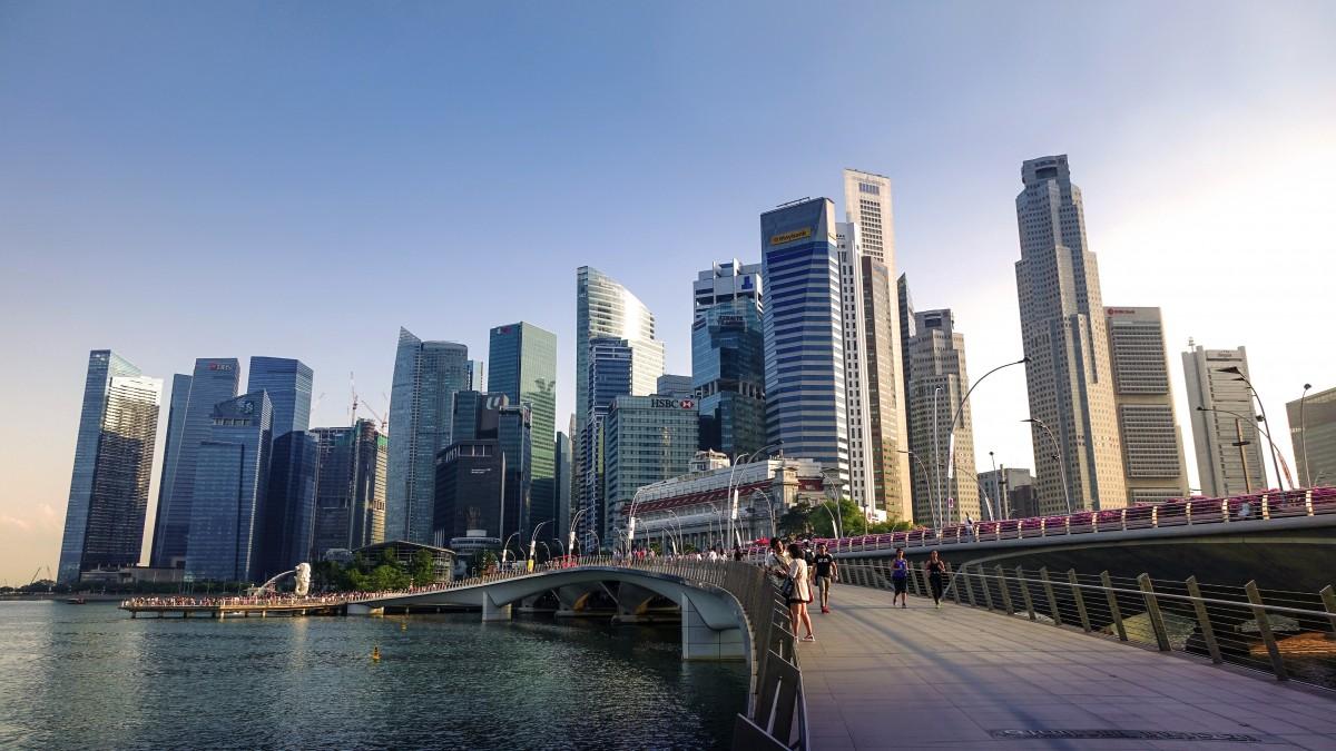 Σιγκαπούρη - Περιοχή των Ουρανοξυστών7eb
