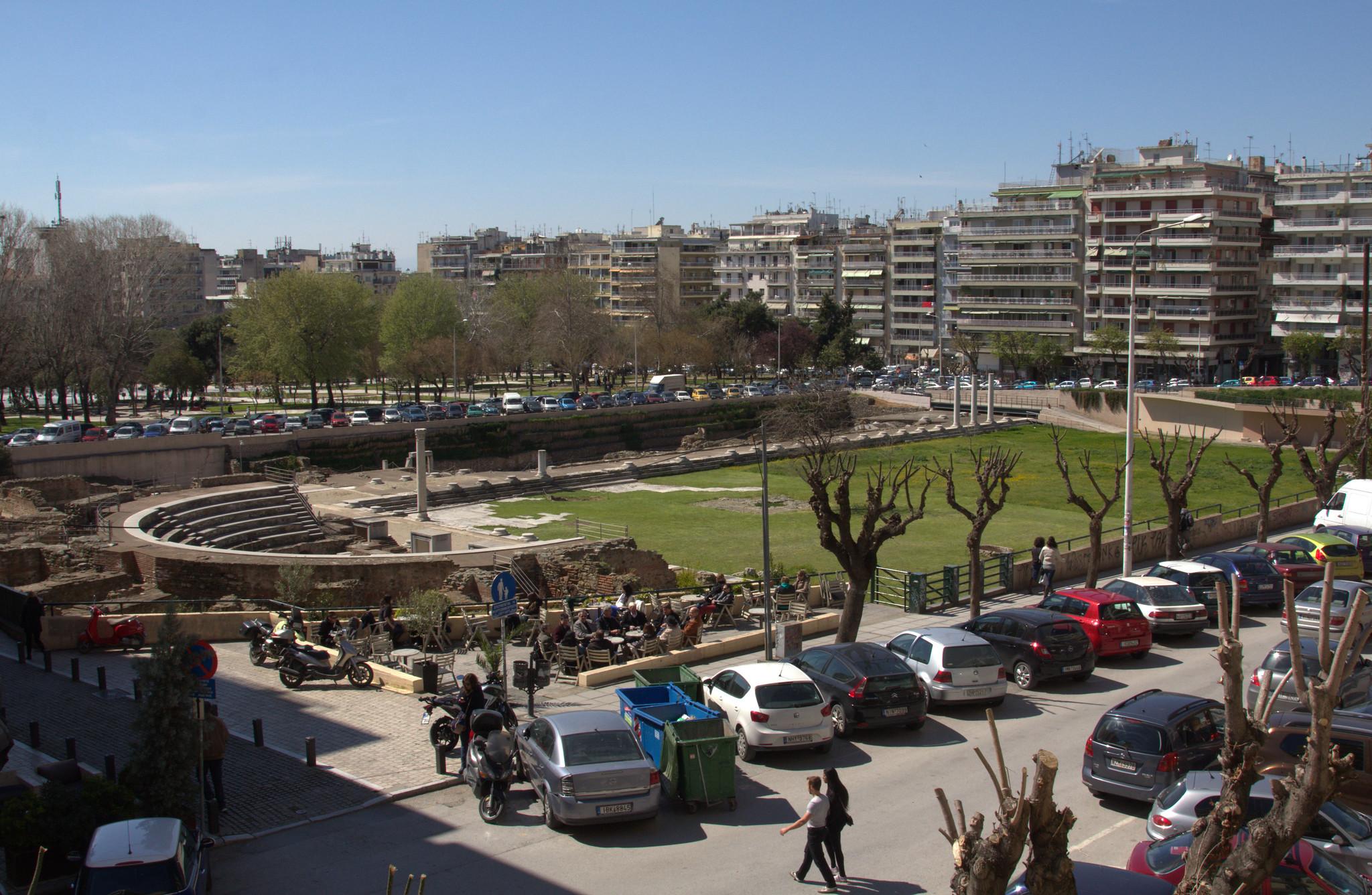 Το Άγαλμα του Ελευθερίου Βενιζέλου στην Πλατεία Δικαστηρίων στη Θεσσαλονικη