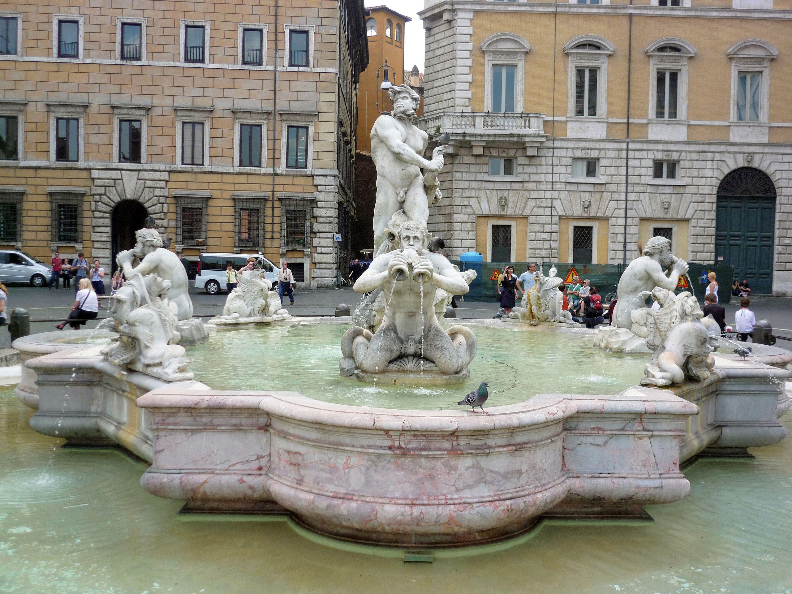 Η πλατεία navona στη Ρώμη