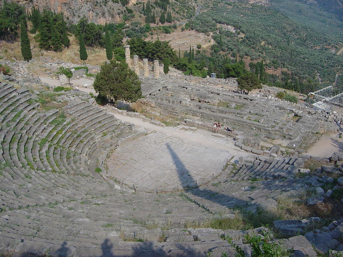 Δελφοί - Αρχαίο Θέατρο των Δελφών51e