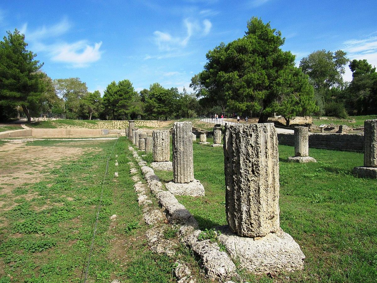 Αρχαία Ολυμπία Αρχαίο Γυμνάσιο Ολυμπίας