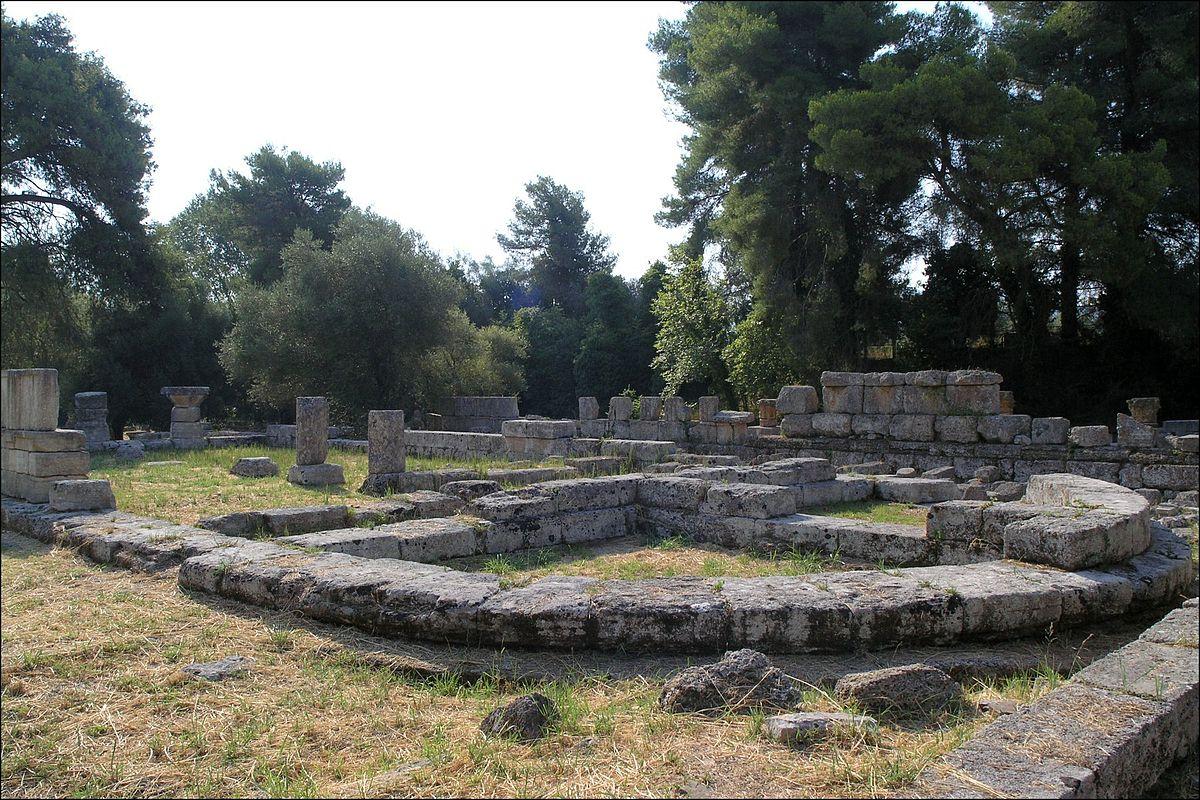 Αρχαία Ολυμπία Βουλευτήριο Ολυμπίας