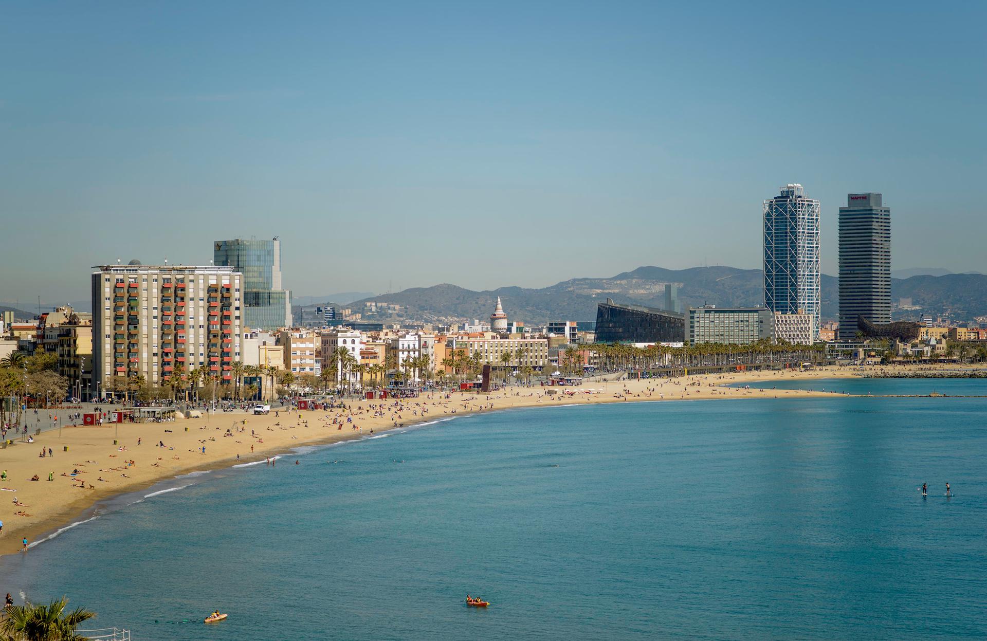 Βαρκελώνη Παραλία Μπαρτσελονέτα
