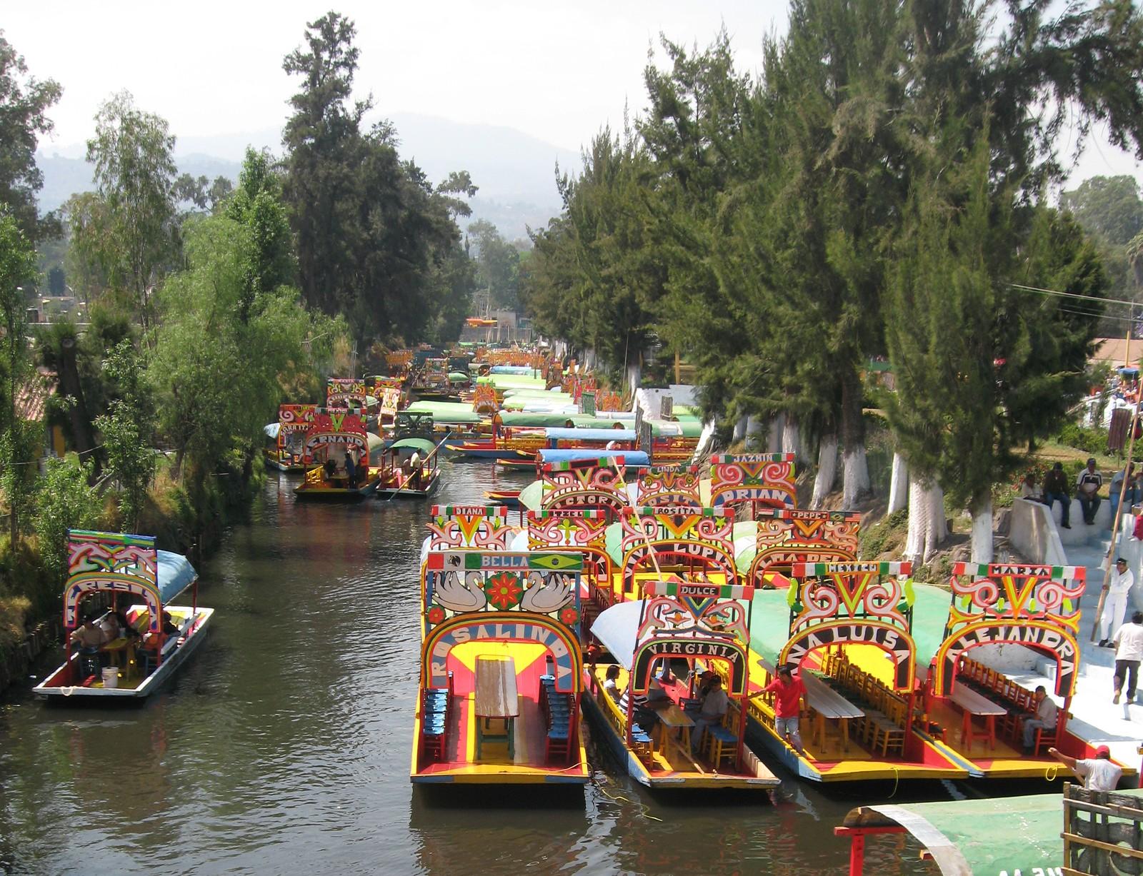 Πόλη του Μεξικού Πλωτοί Κήποι & Κανάλια του Χοτσιμίλκο
