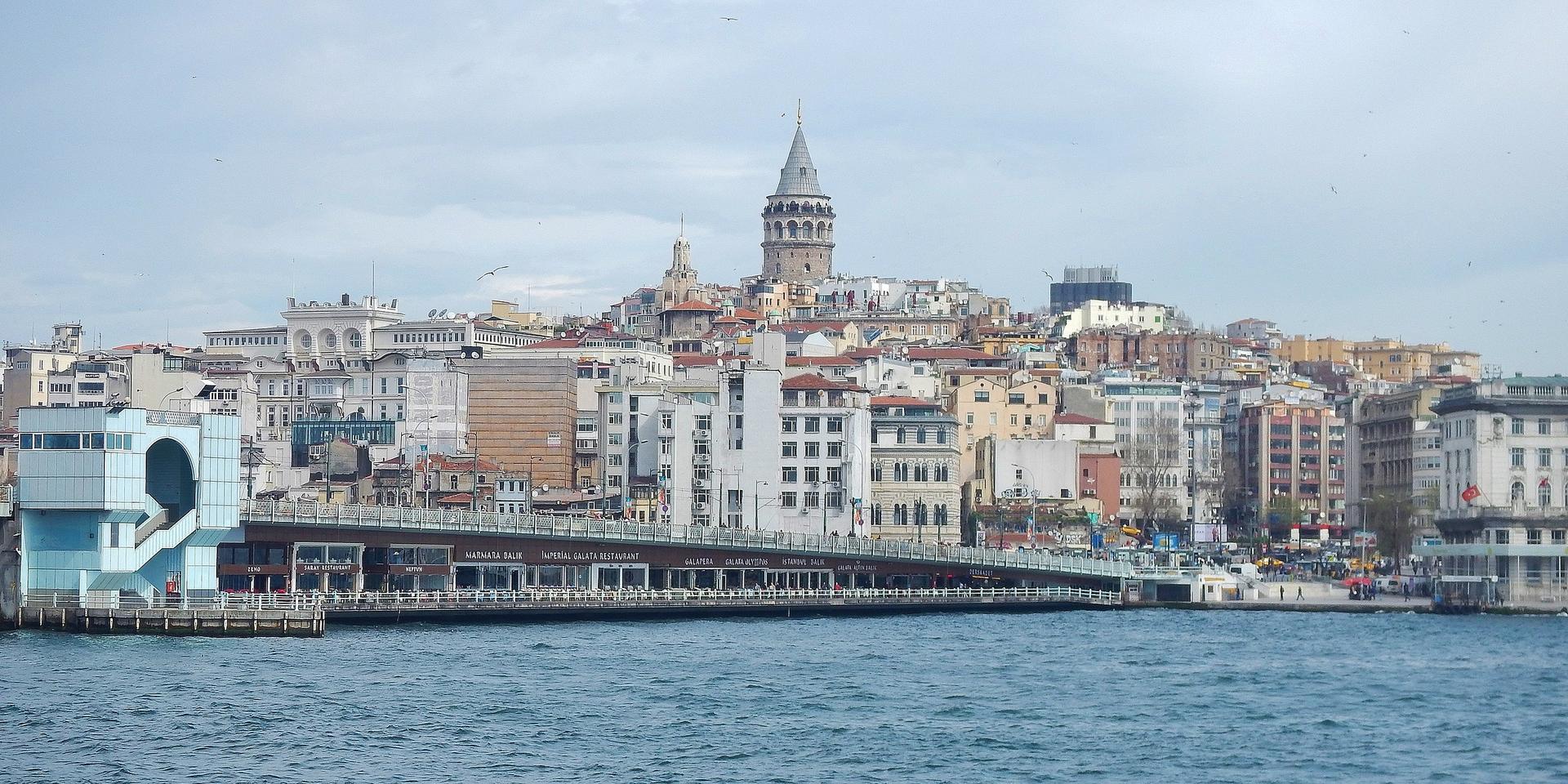 Κωνσταντινούπολη Γέφυρα και Πύργος του Γαλατά