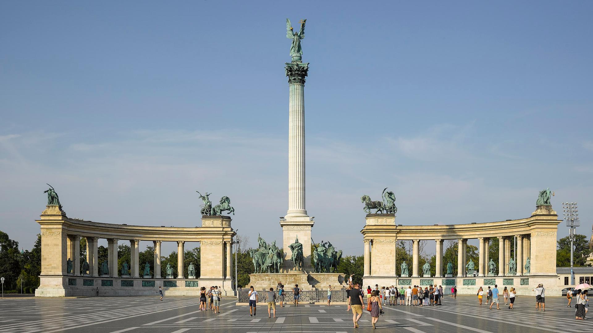 Βουδαπέστη Πλατεία Ηρώων Βουδαπέστης
