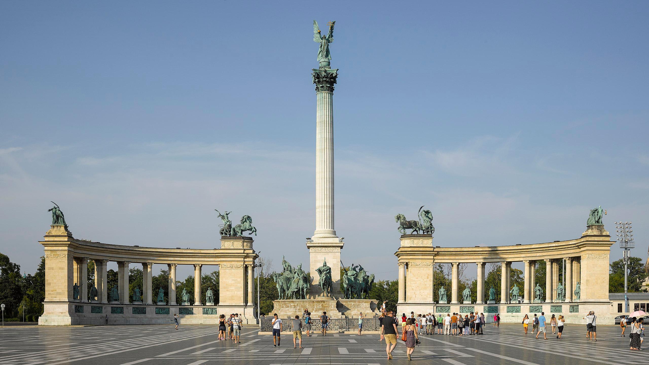 Βουδαπέστη - Πλατεία Ηρώων Βουδαπέστης733