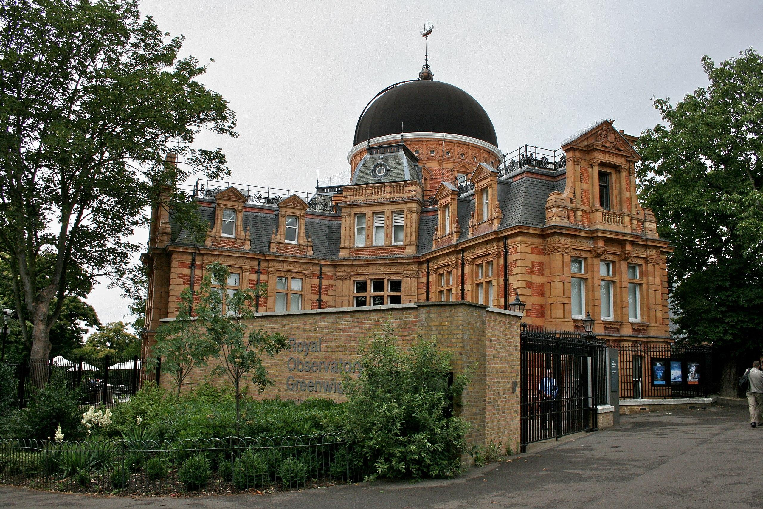 Το κτήριο τουΒασιλικού Αστεροσκοπείου του Γκρήνουιτς