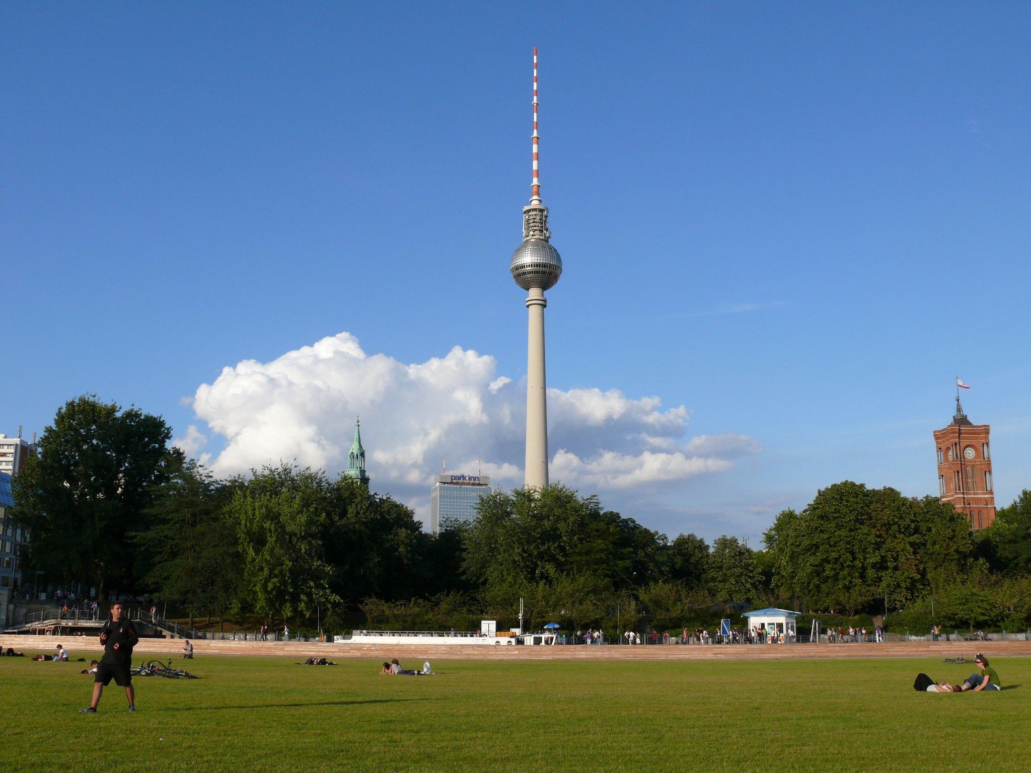 Βερολίνο - Τηλεοπτικός πύργος Βερολίνου «Φέρνσετουρμ»4f5