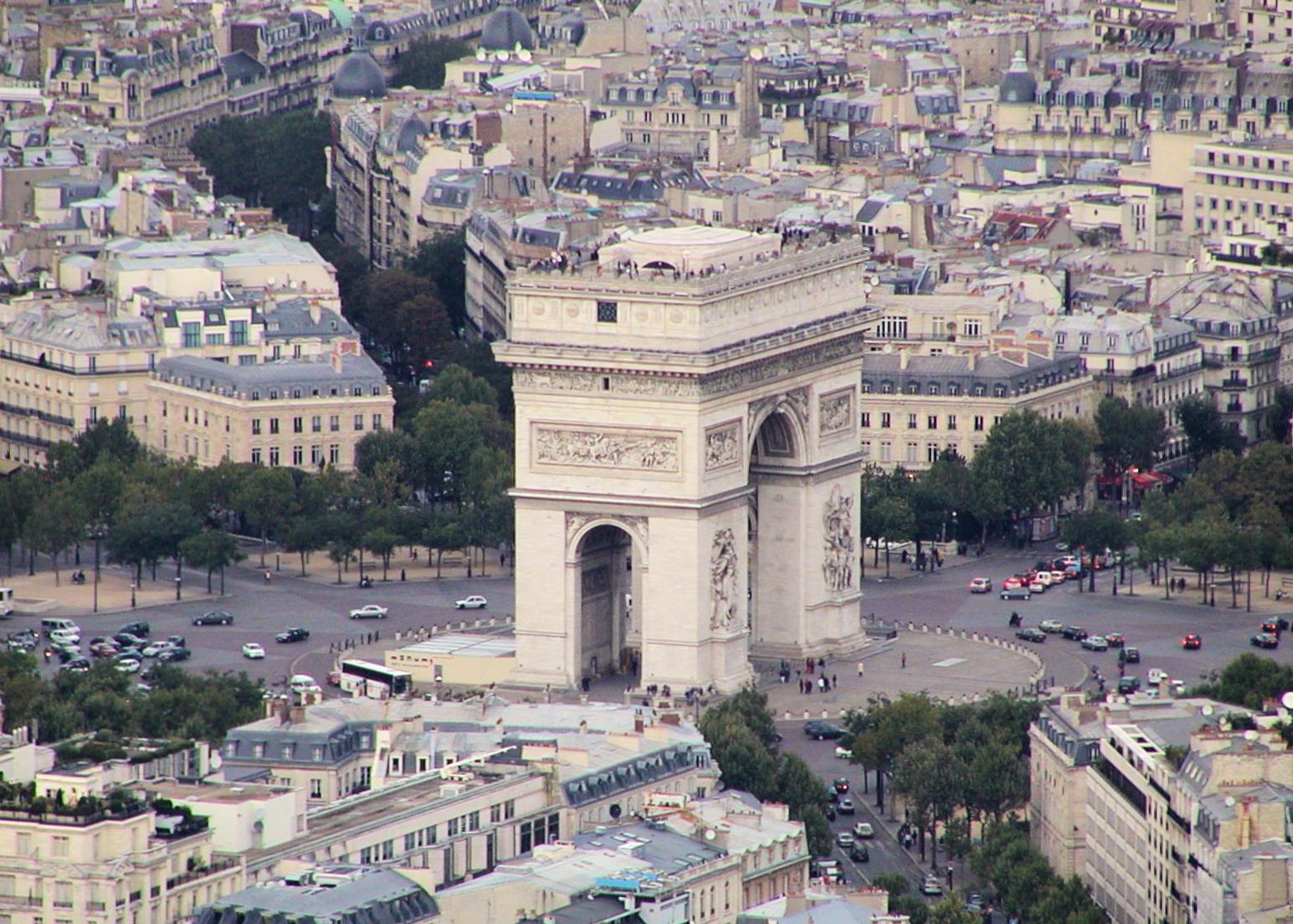 Παρίσι Πλατεία Σαρλ ντε Γκωλ - Αψίδα του Θριάμβου